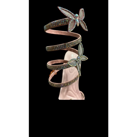 New Azalea Wang Size 8 Zarya Pink Sandals - Picture 6 of 11